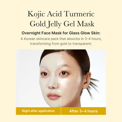 Silqué GlowGold Jelly Mask