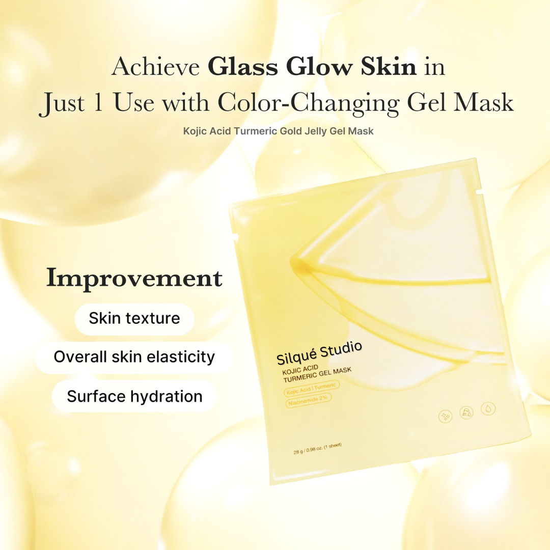 Silqué GlowGold Jelly Mask